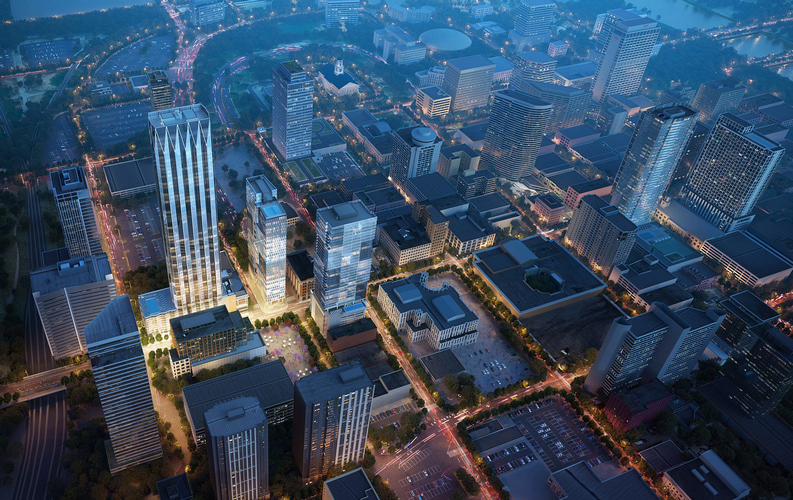 Goettsch Partners проектирует самый высокий небоскрёб Нэшвилла с «тонкими» гранями