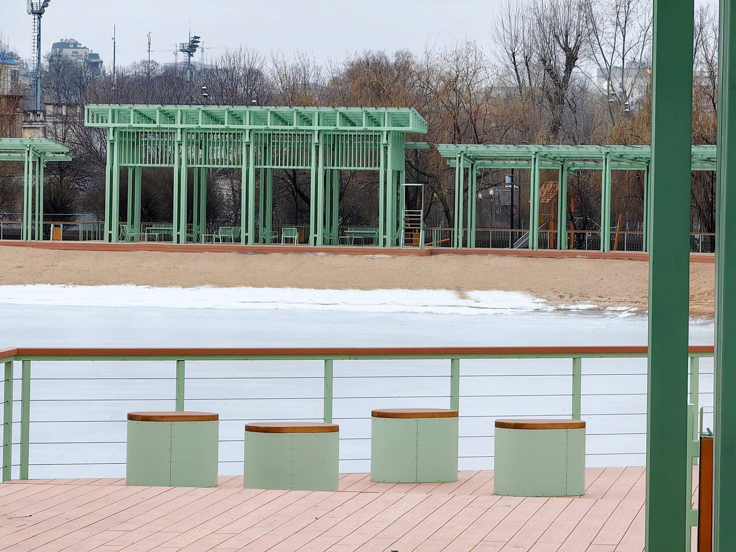 Парк Горького, Пионерский пруд, Москва, 2024г